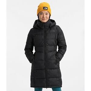 NWT The North Face Women’s Metropolis Parka Black Sz M Classic Winter Coat Down
